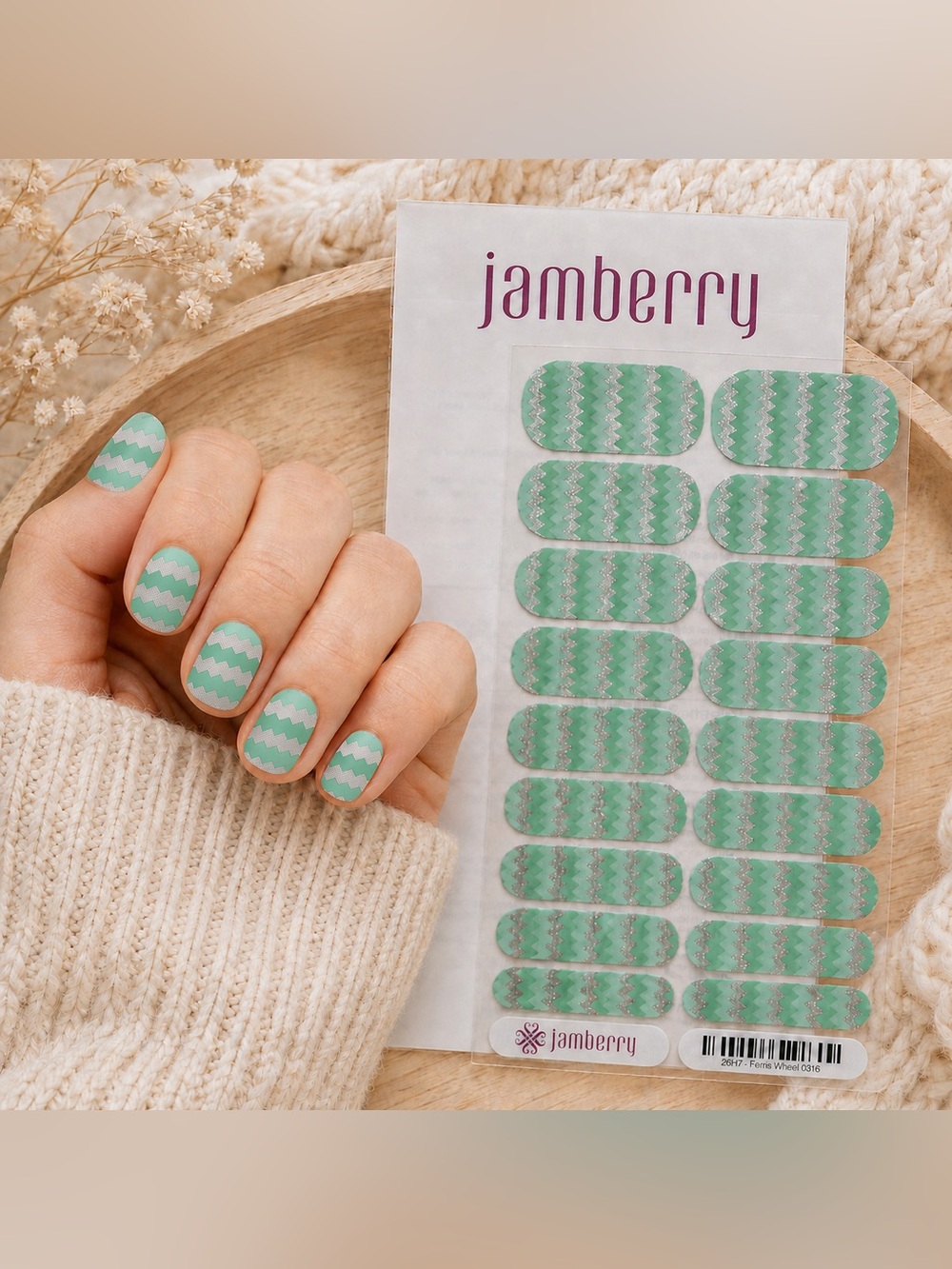 Jamberry Nail Wraps: Ferris Wheel | Buy Three Get One Free